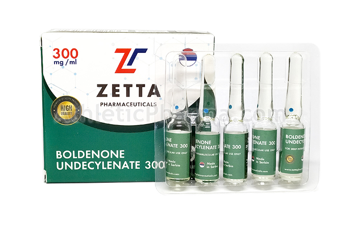 Boldenone Undecylenate 300 (ZETTA) 10 ампул (1ml x 10)